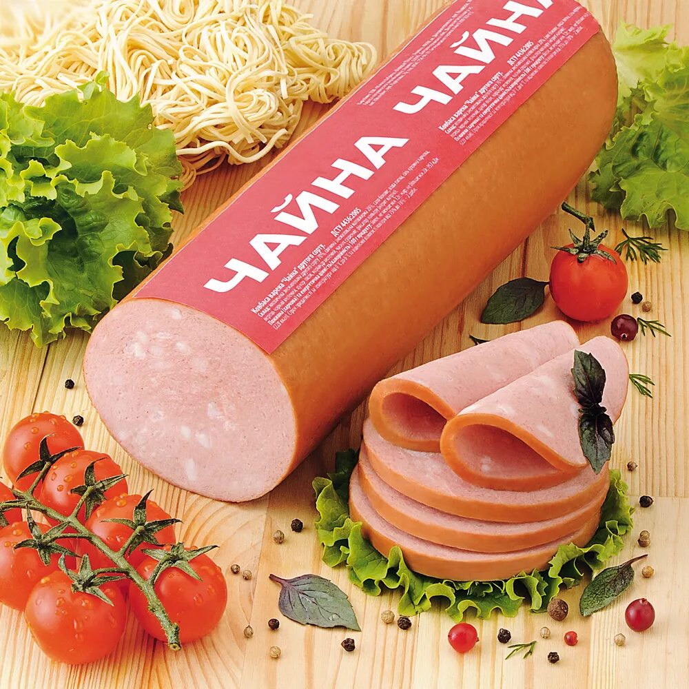 колбаса в упаковке