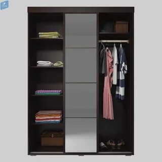 Шкафы купе середина