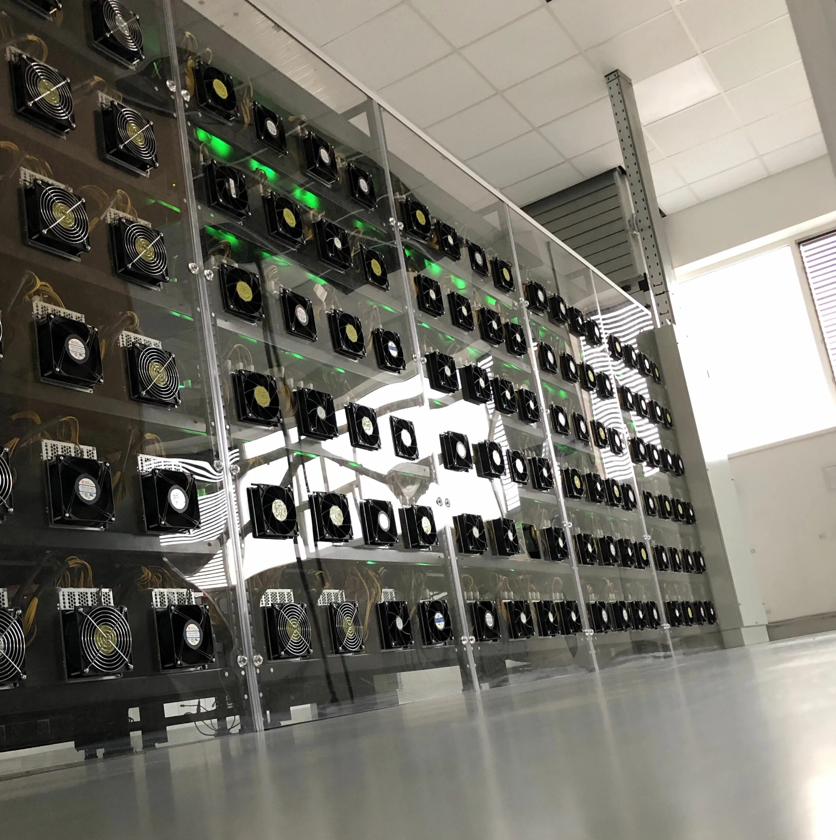 Mining center. Mining center