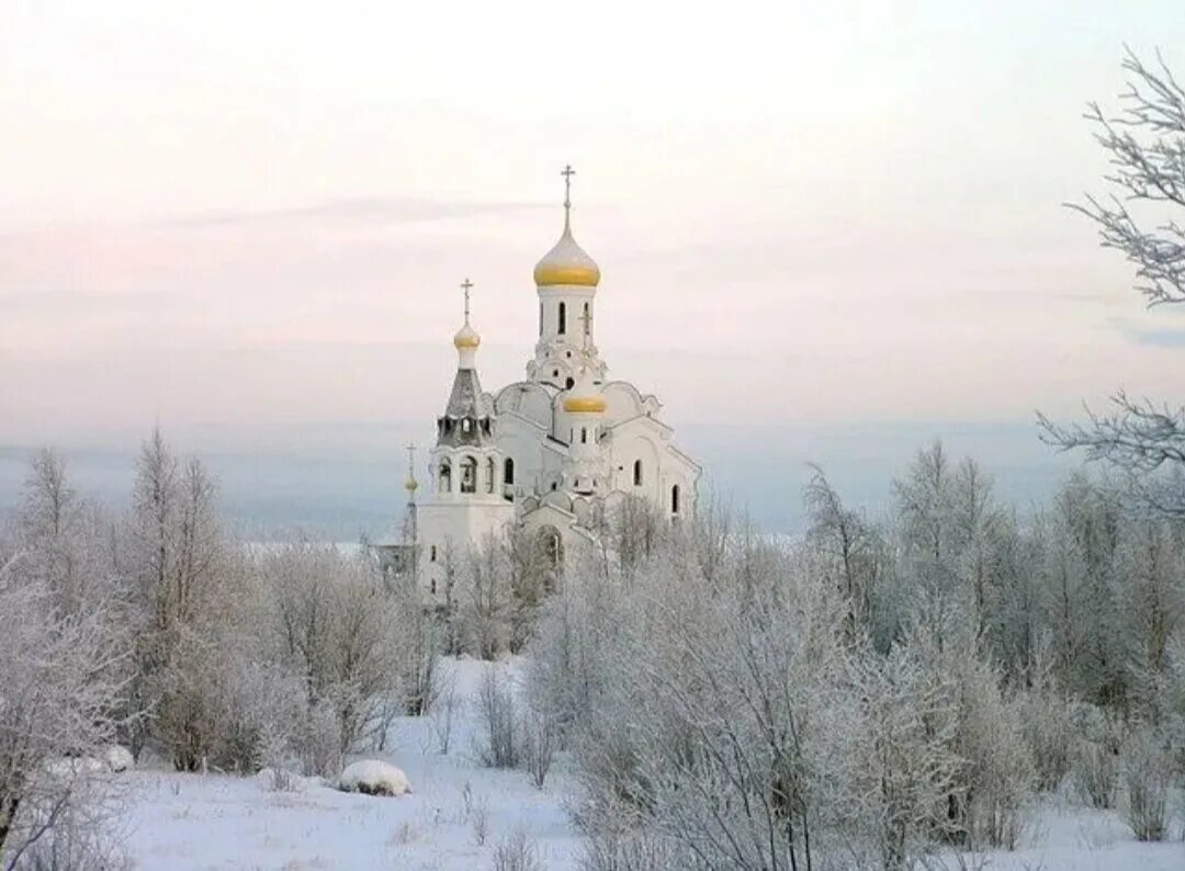 Церковь г Мончегорска. Святовознесенскмй Мончегорск.