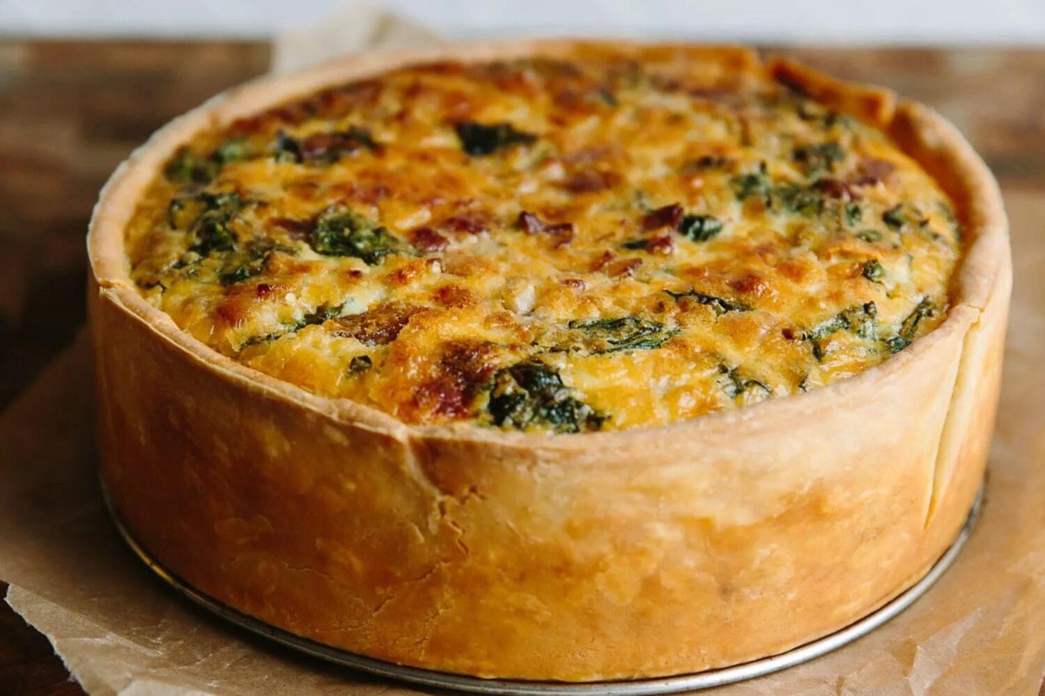 Рецепт пирога с мясом и тыквой
