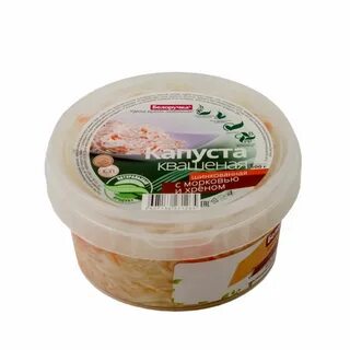 Капуста квашеная шинкованная с морковью