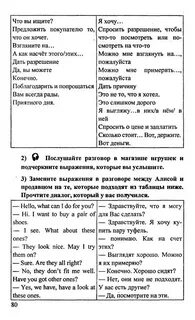 Диалог продавца и покупателя на английском