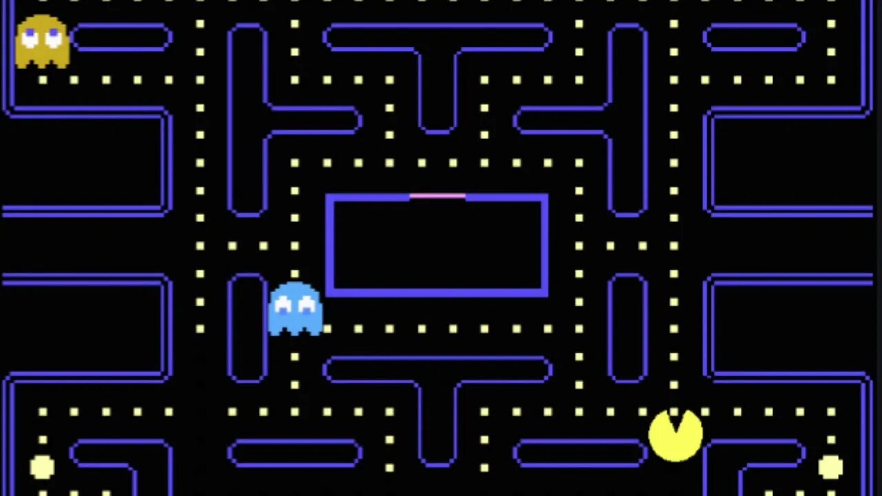 Пакман фулл. Пакман первая версия. Pacman 2d. Pack man игра. Самый первый Пакман.