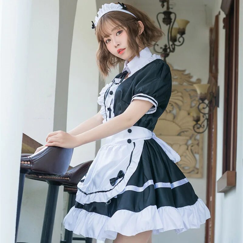 Touch the maid girl