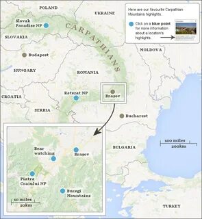 Где находятся горы карпаты