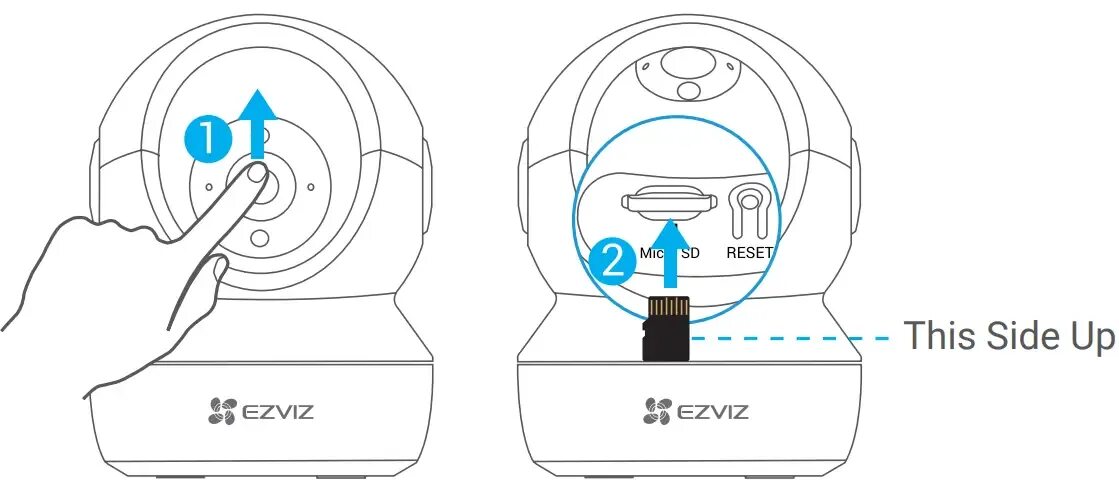 Ezviz настройка камеры