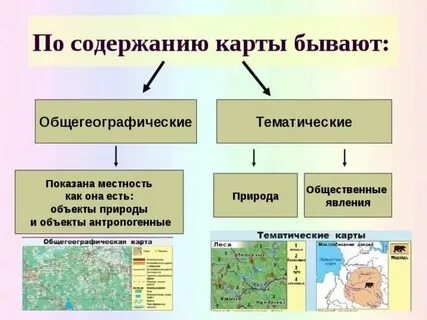 К элементам карты относится