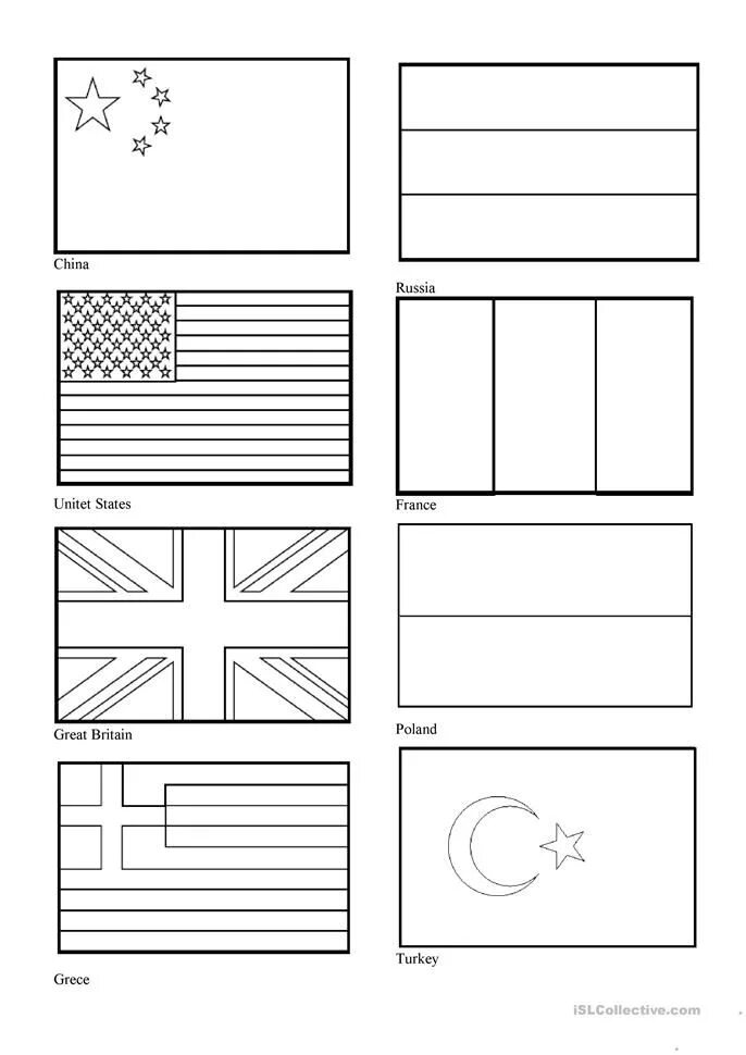 Livro Para Colorir De Bandeiras De Países Da UE Ilustração do Vetor - Ilustração
