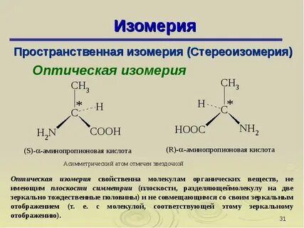 Тема изомерия