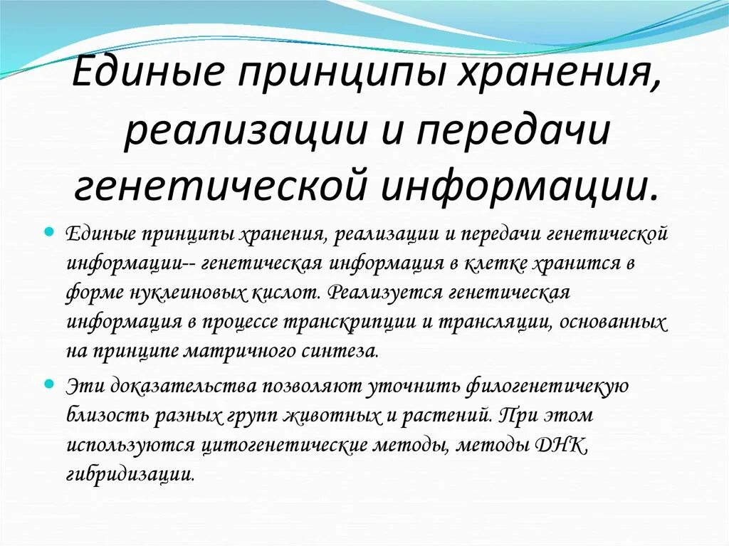 Хранит и передает наследственную информацию