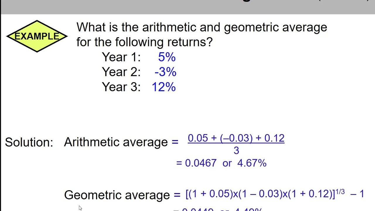 Mean return. Geometric average Formula. Arithmetic average. Geometric Return Formula. Среднее геометрическое с++.