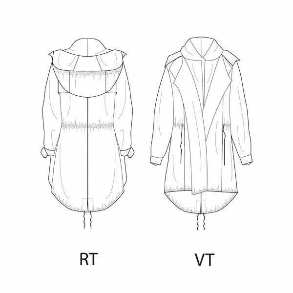 Парка Robin W - Studio.Yusupova patterns