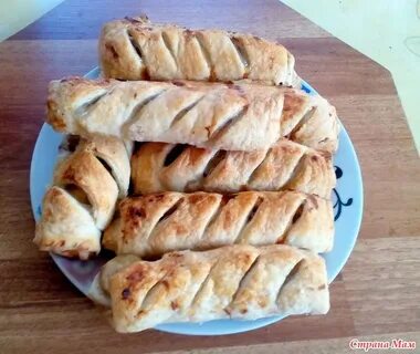 Слоеные с бананом