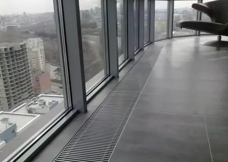 Радиатор под полом