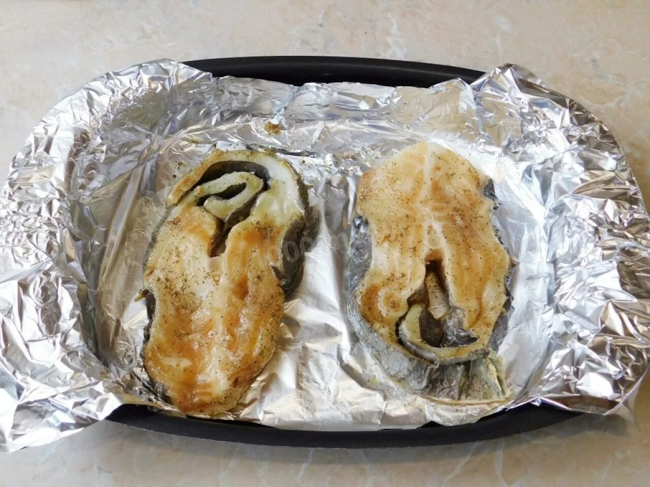 Стейк зубатки в духовке рецепт с фото пошагово - 1000.menu