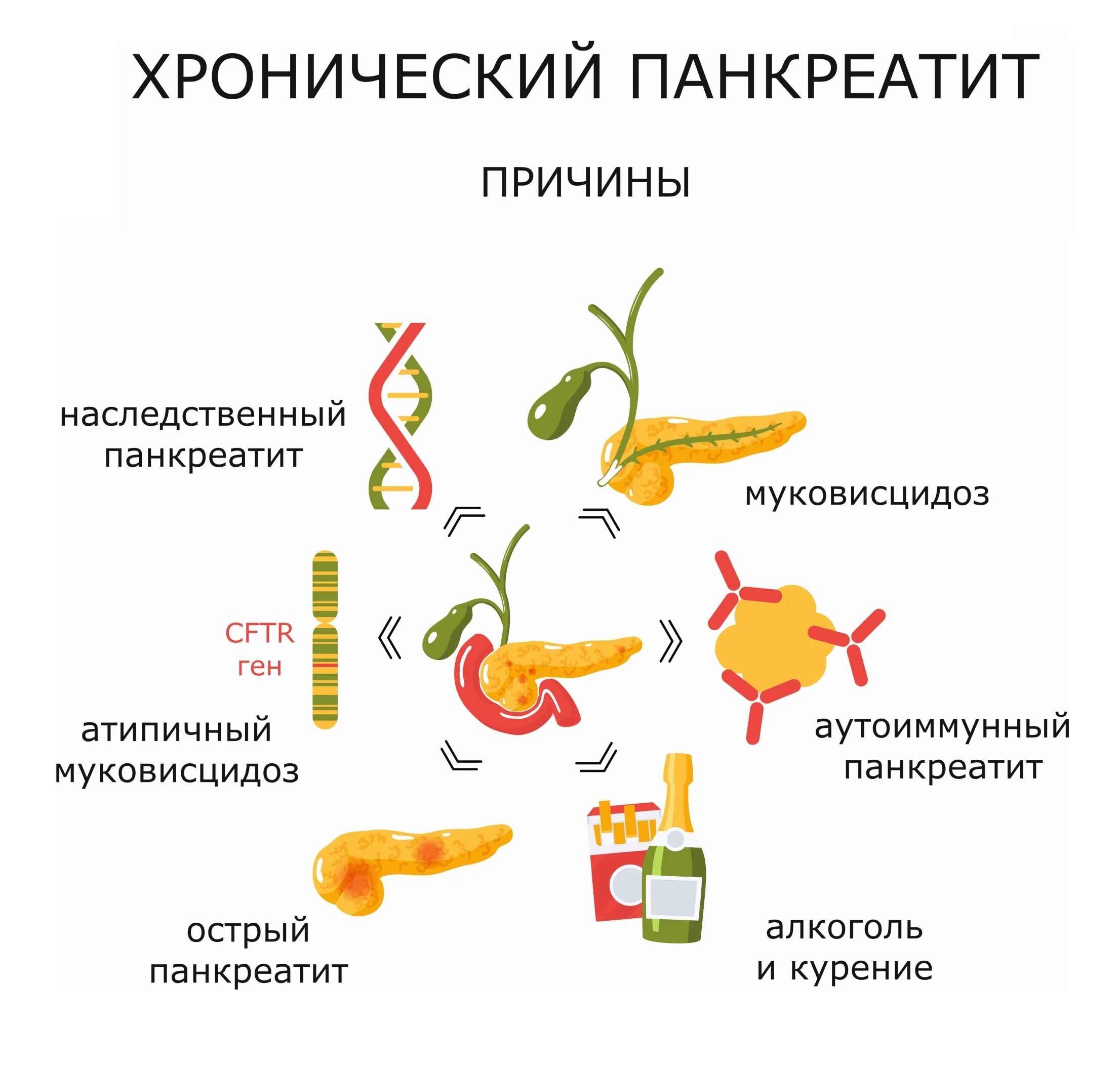 Почему при хроническом панкреатите