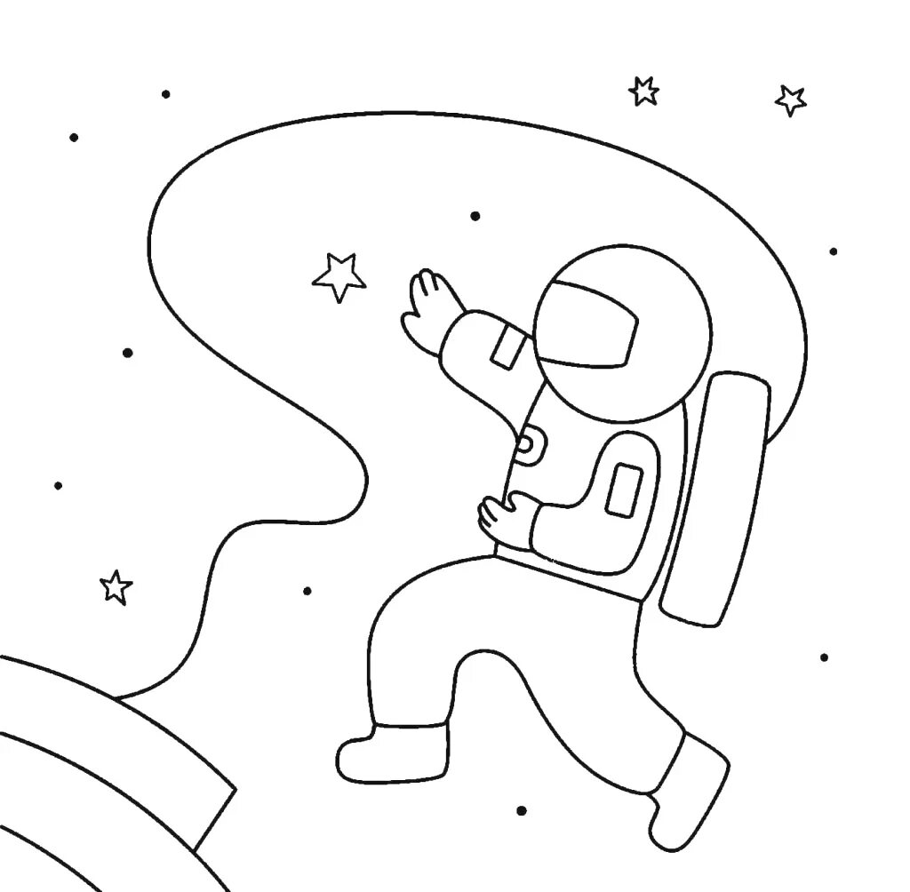 A is for astronaut