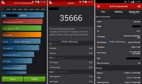 Tecno spark antutu