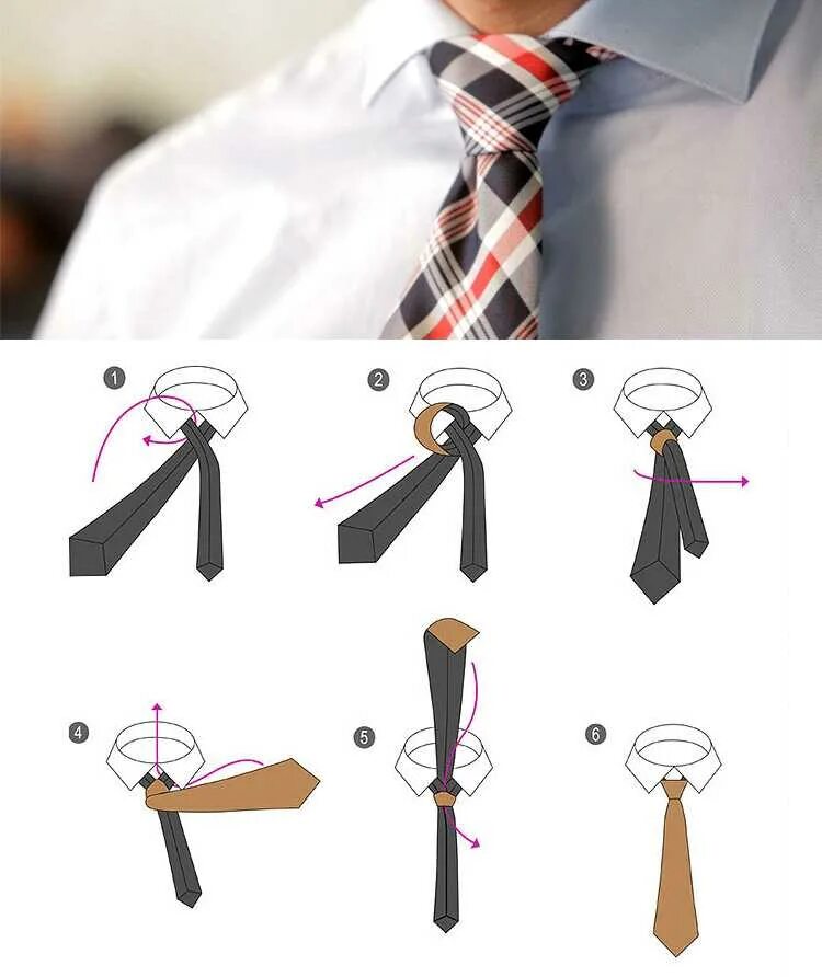 Узел Пратт для галстука. Узел Виндзор для галстука. Итонский узел галстука.