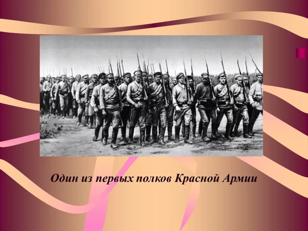 Дата создания двух первых полков