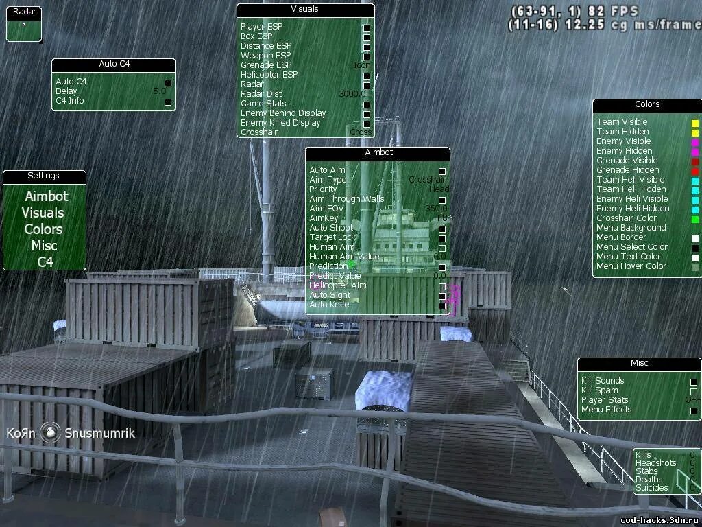 Display enemy