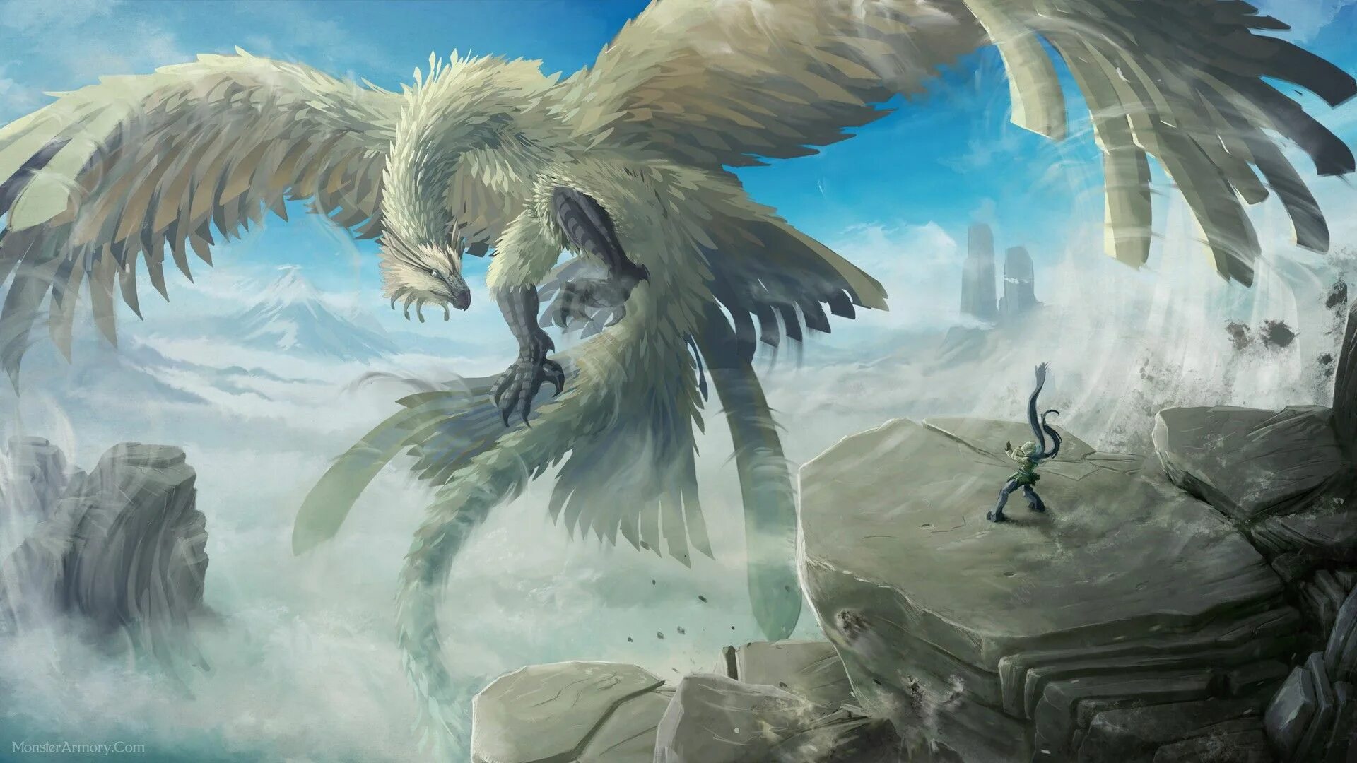 Грифон альбинос. Пернатый дракон. Виверна майншилд. Дракон яркий. Виверна мифология.