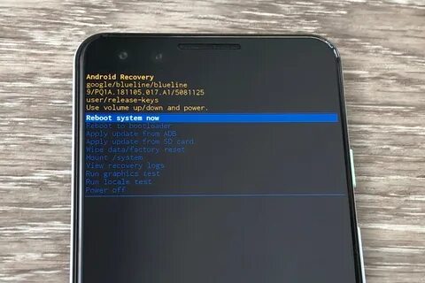 Как восстановить телефон перезагрузки