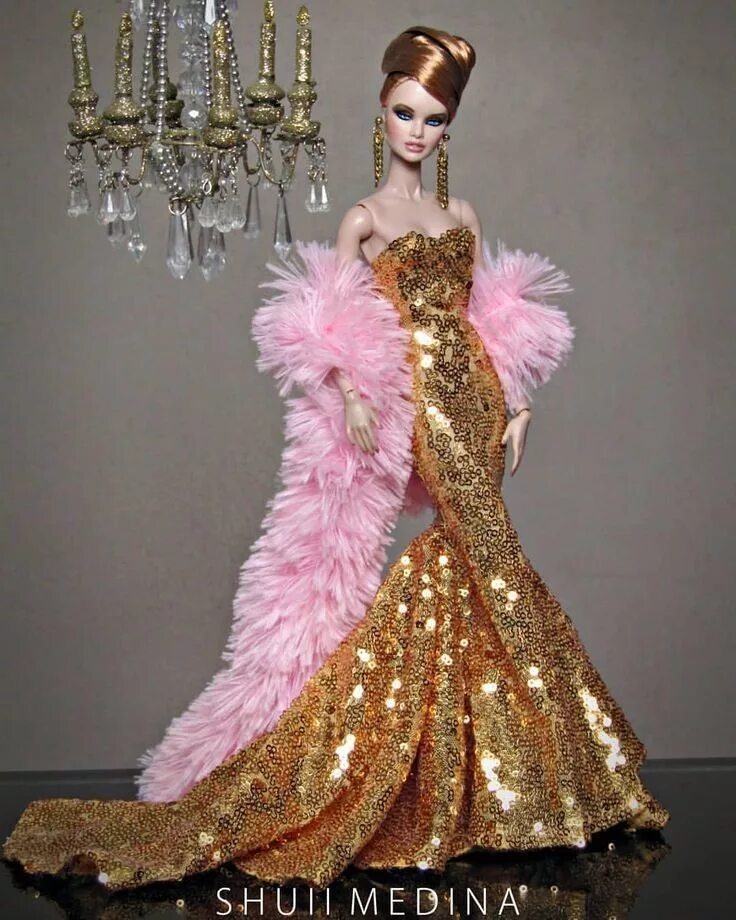 2012 The Blonds Blond Diamond Barbie ® doll Gold Label Collection - "gem" encrus