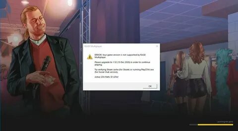 Error your game version