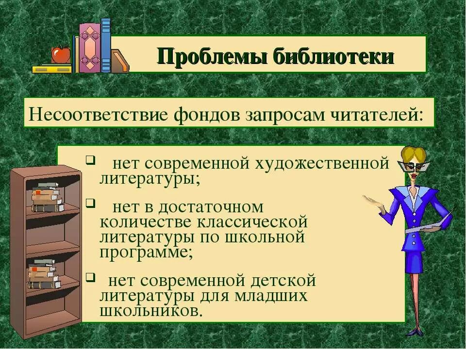 Проблемы деятельности библиотек. Библиотечные запросы читателей. Основные запросы читателей библиотеки. Проблемы в работе библиотеки. Проблемы работы школьной библиотеки.