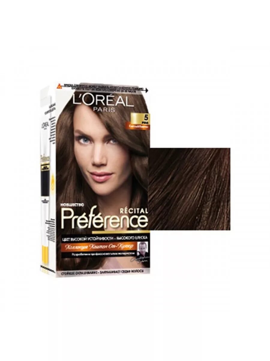 Крем-краска для волос `LOREAL` `EXCELLENCE` CREME UNIVERSAL NUDES тон 4U (универ