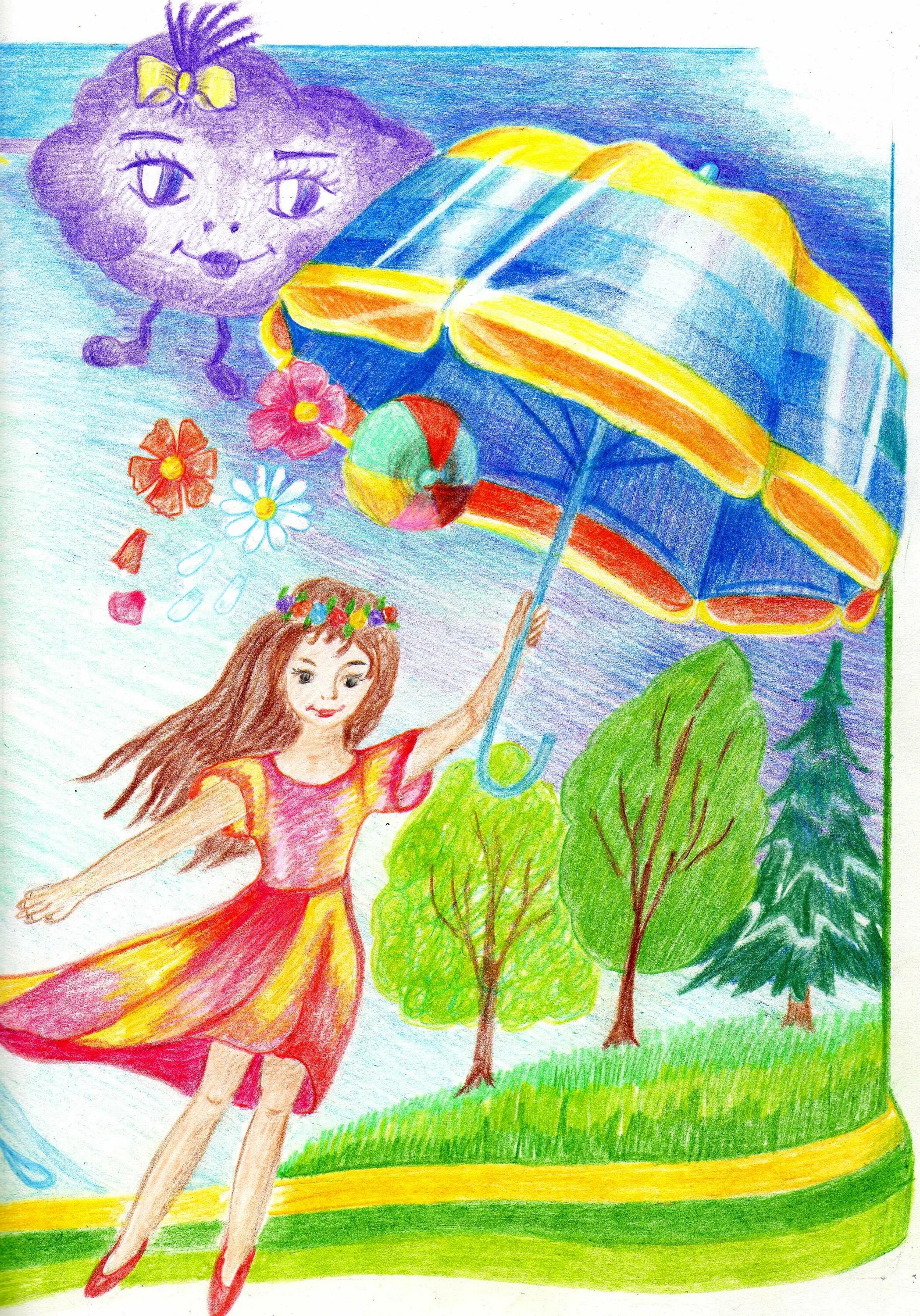 Рисунок лета для детей. Рисунки на летнюю тему. Рисунок на тему лето. Летний рисунок для детей. Рисунок о лете.