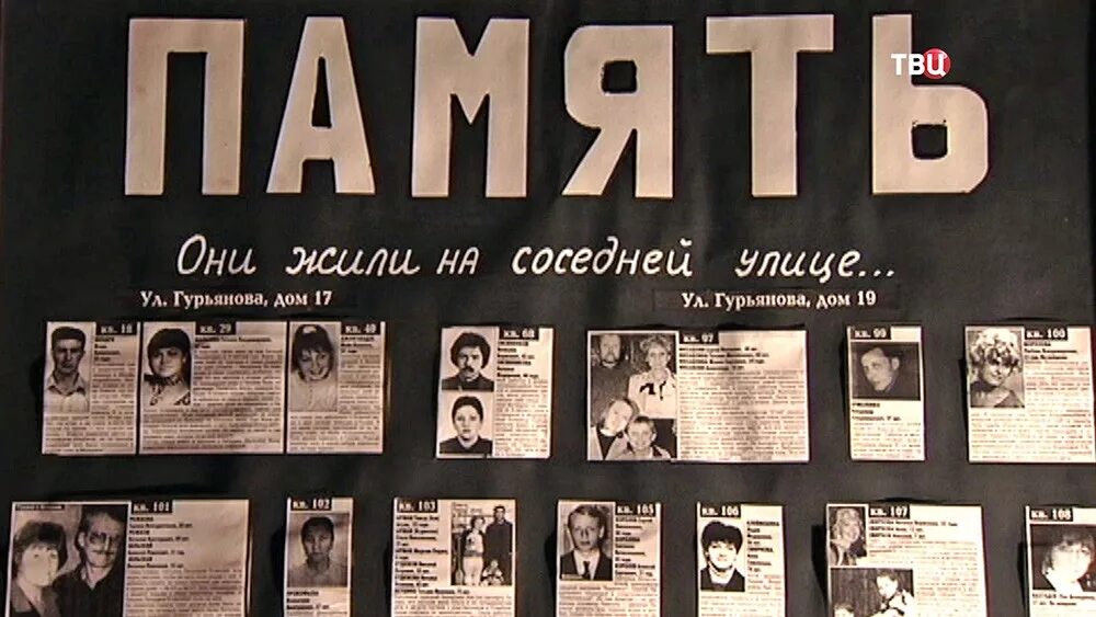 Теракт на гурьянова список погибших