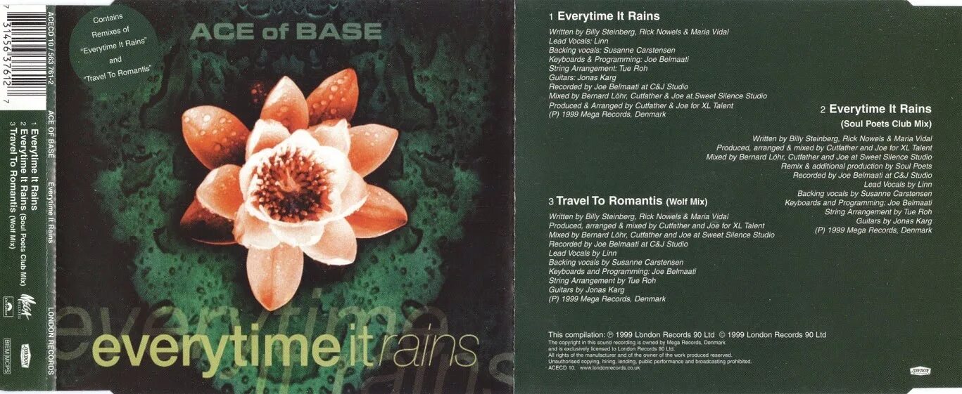 Every time it rains. Ace of base альбомы по годам. everytime it rains, it rains snarkish shekels from heaven.
