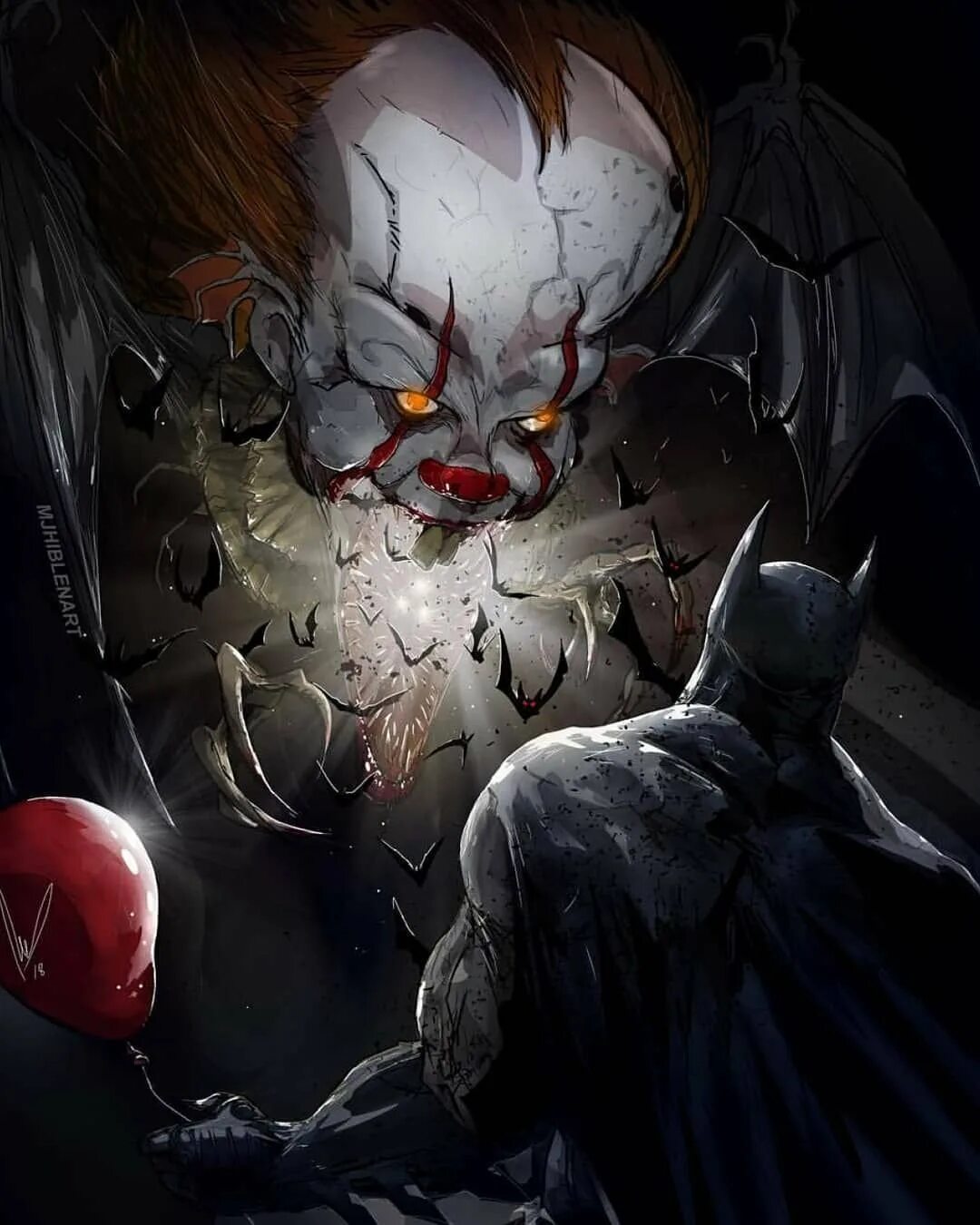 Pennywise vs pennywise. Pennywise клоун 1990.
