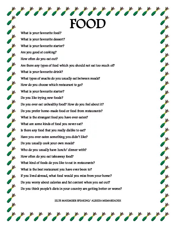 Answer the questions what your favourite. Вопросы food for speaking. Food questions for discussion. Food questions for speaking. Questions for discussion about food.