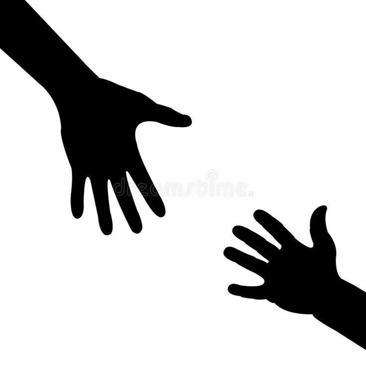 Hand in hand text