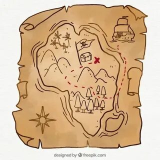 Нарисовать карту клада