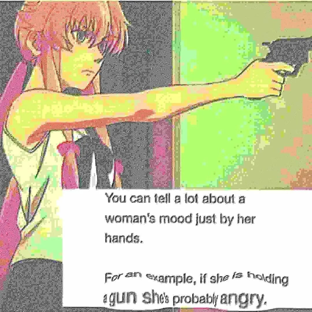You can tell by the way