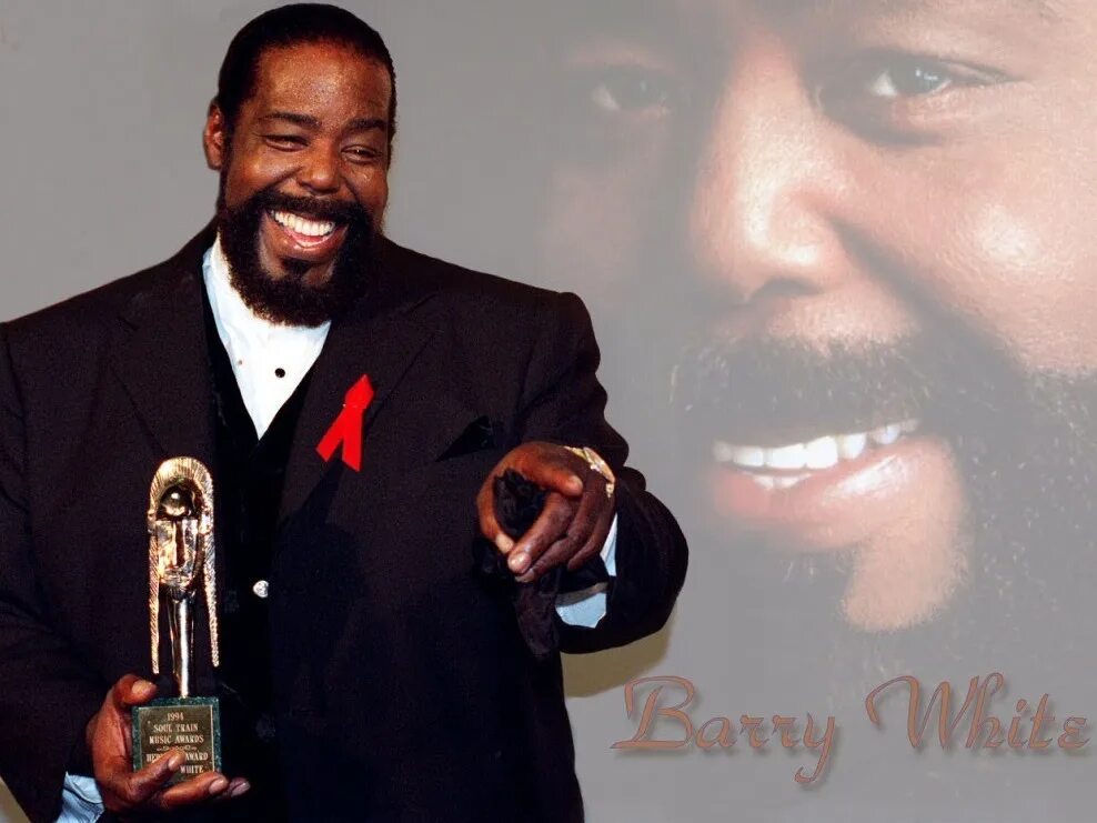 2. Барри Уайт. Barry White 2003. .Ба́рри Уа́йт (. Barry White в молодости. Песню бари вайт