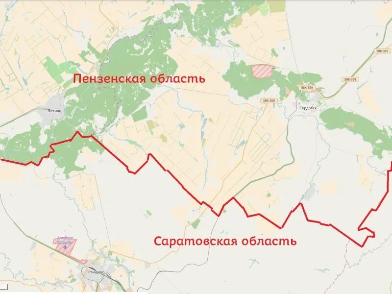 Где находится сердобск. Сердобск пензенская область карта. сердобск город на карте.