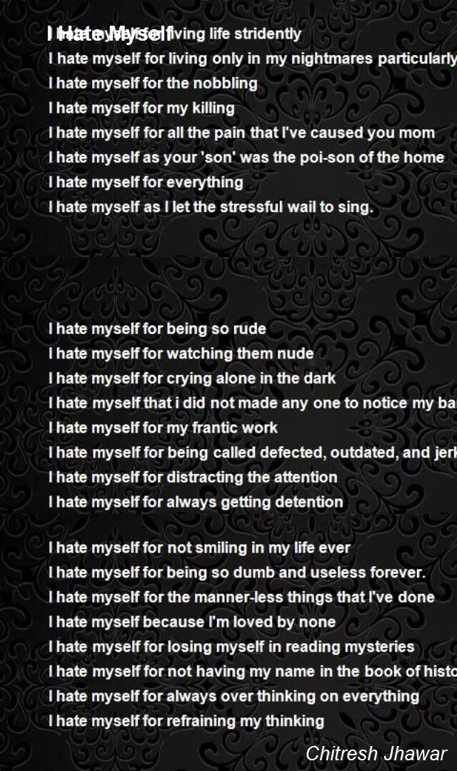 Перевод песни i hate you. I hate myself because группа. I hate myself i hate myself. I hate myself перевод. I hate myself песня.