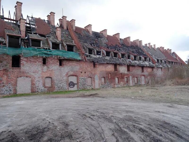 Руины замка Прейсиш-Эйлау Королевский замок