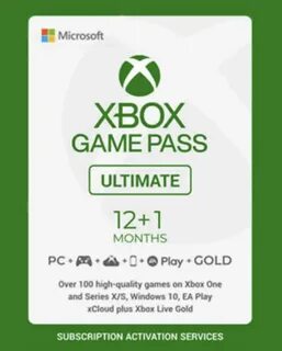 Xbox game pass 12 месяцев
