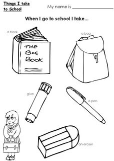 My school things