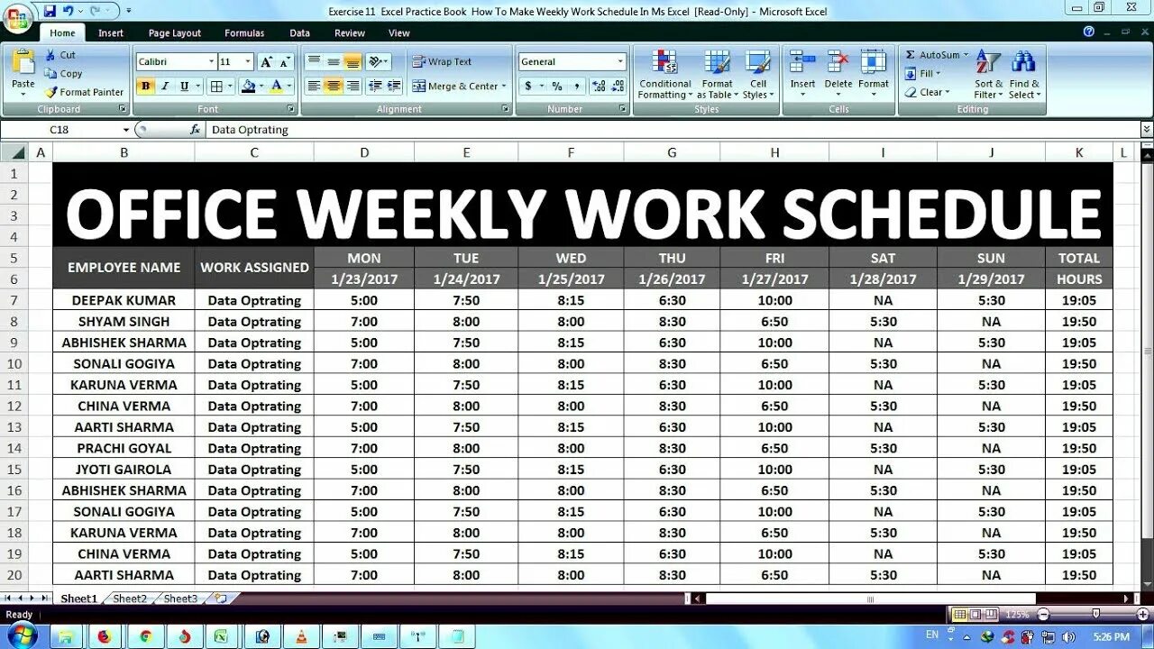 Works to excel. Excel exercises. excel exercise. do exercise in excel.