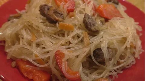 Рецепт фунчозы по корейски с мясом