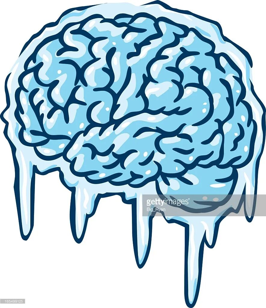 Заморозка мозга. Холодный мозг.