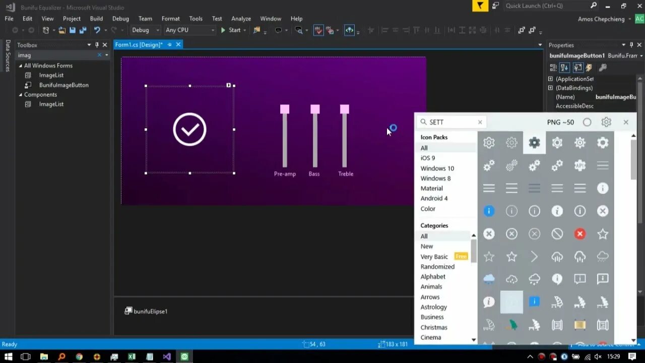 Gui c programming. C# gui. приложение в wpf visual.. visual form c# программирование. visual studio ui.